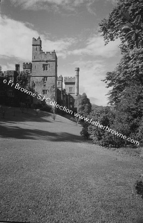 LISMORE CASTLE  CASTLE FROM PLEASURE GARDEN